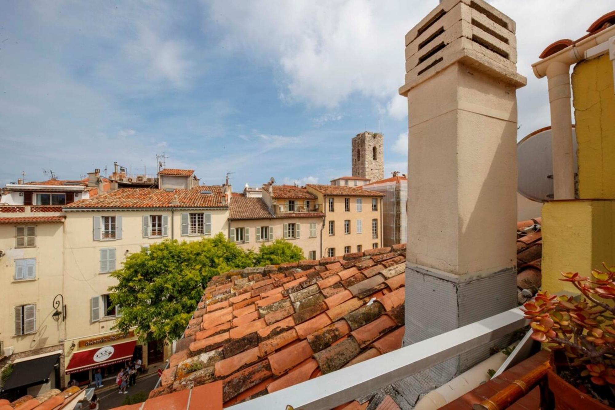 06M - Old Antibes Beautiful Duplex Terrace With Sea View Apartment Exterior foto