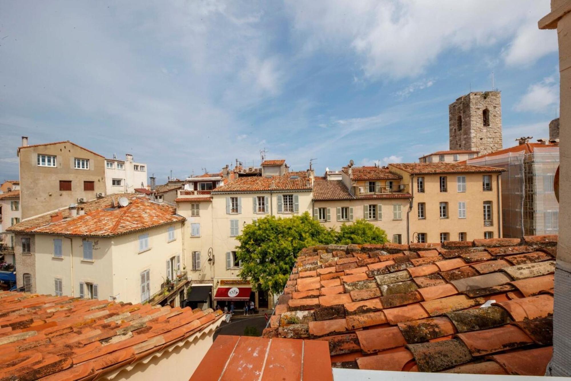 06M - Old Antibes Beautiful Duplex Terrace With Sea View Apartment Exterior foto