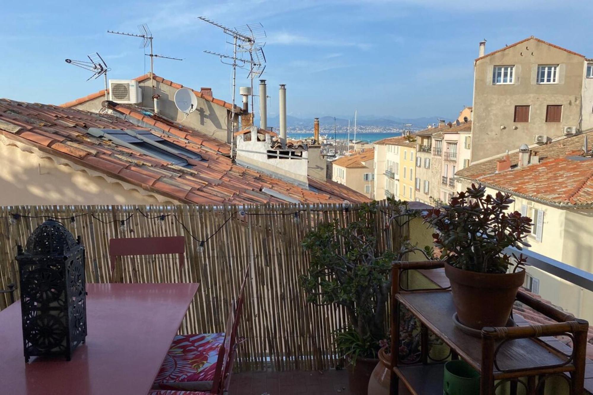 06M - Old Antibes Beautiful Duplex Terrace With Sea View Apartment Exterior foto