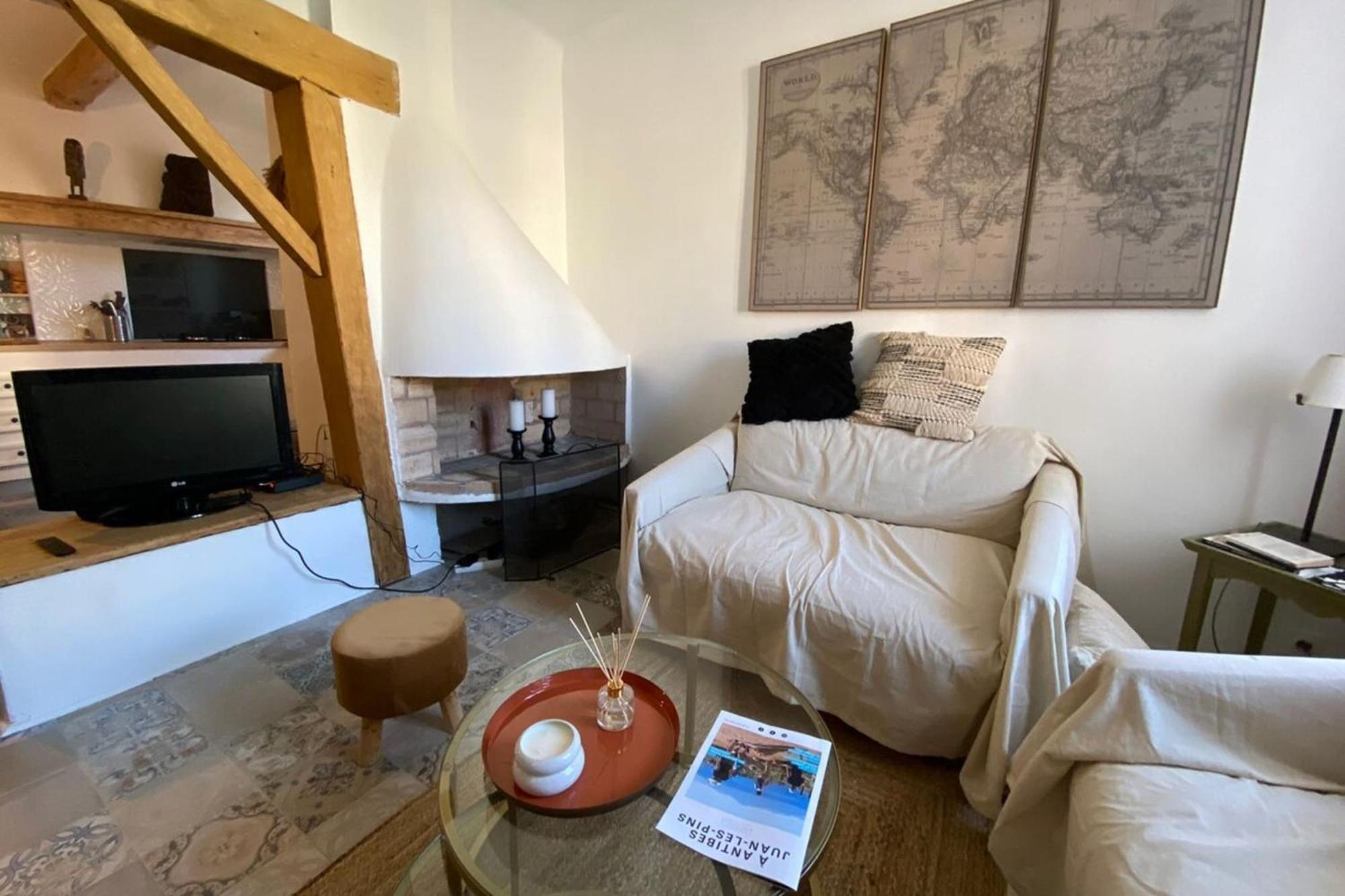06M - Old Antibes Beautiful Duplex Terrace With Sea View Apartment Exterior foto