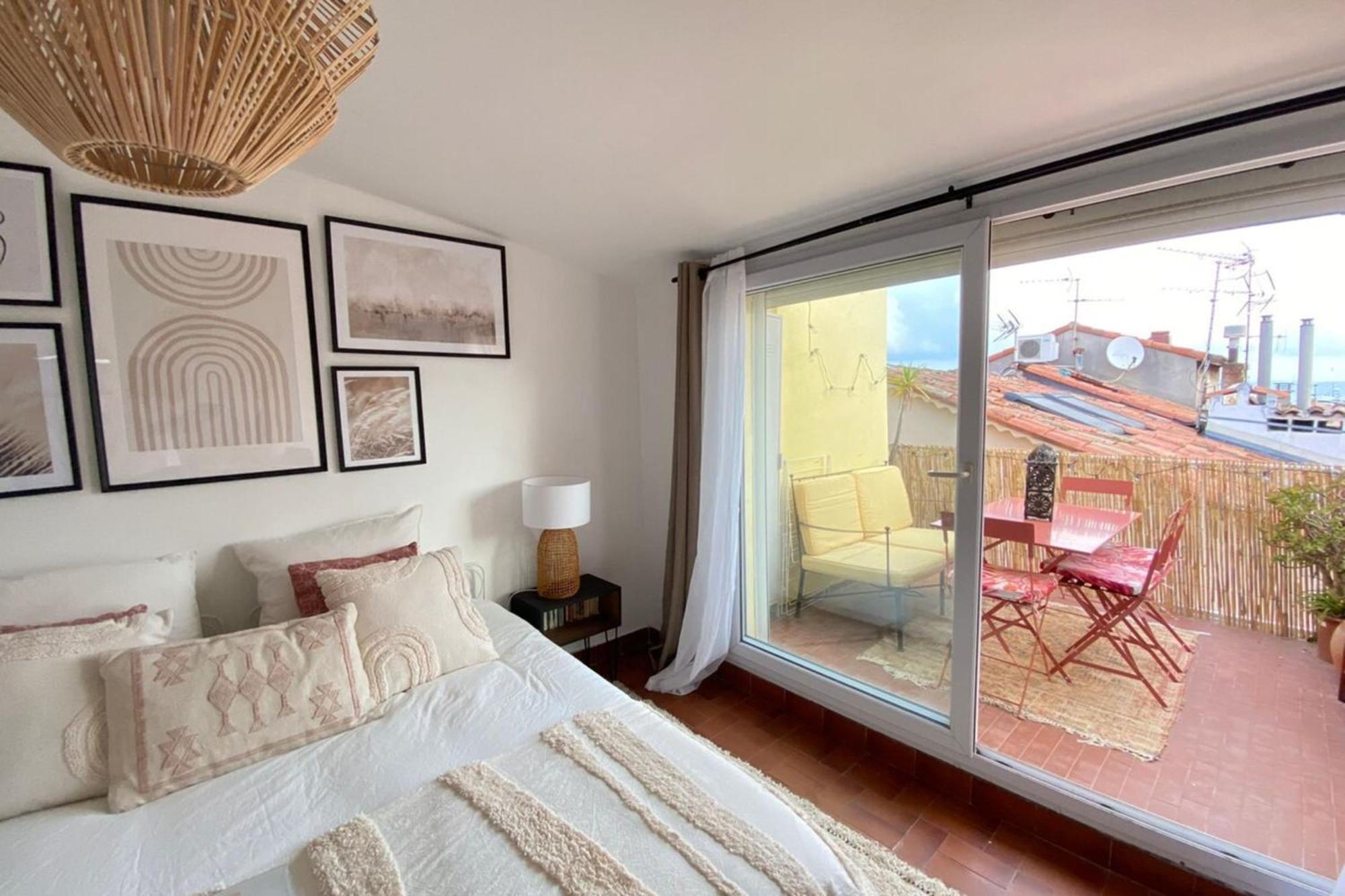 06M - Old Antibes Beautiful Duplex Terrace With Sea View Apartment Exterior foto