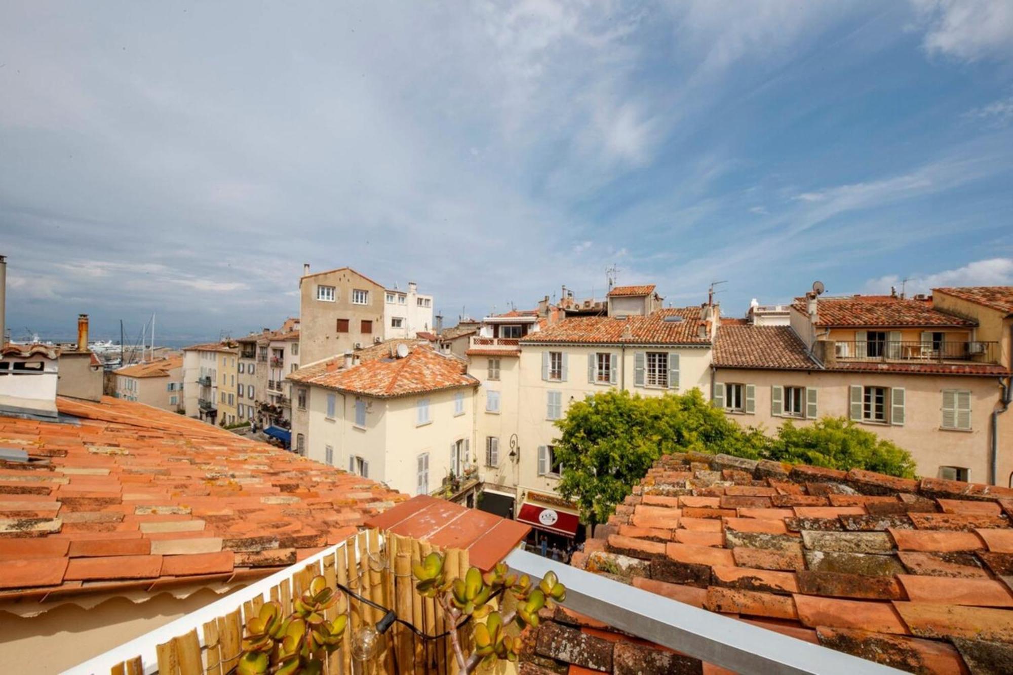 06M - Old Antibes Beautiful Duplex Terrace With Sea View Apartment Exterior foto